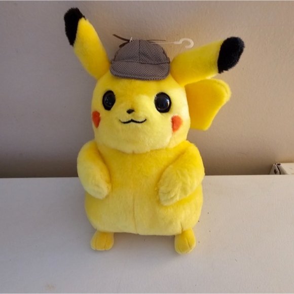 Pokemon Detective Pikachu Plush Toy - Picture 1 of 6